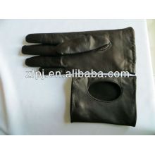 Bester Verkaufsart und weiseschwarzes grundlegende Art lederne Handschuhe im Winter